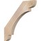 Ekena Millwork 3 1/2"W x 32"D x 32"H Olympic Smooth Knee Brace, Douglas Fir BRC04X32X32OLY00SDF - alternate 1